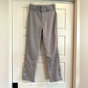 NWOT Youth Alleson Relaxed Fit Open Bottom Baseball Pants with Adjustable Inseam